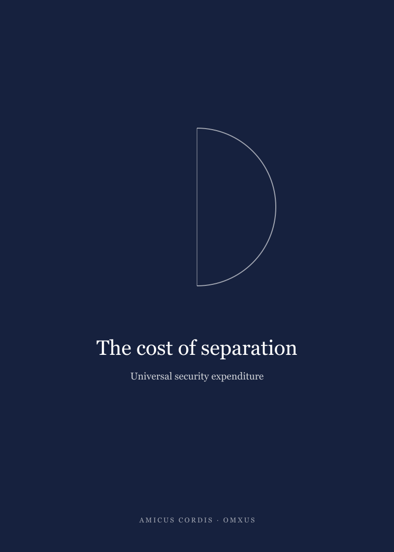 The cost of separation