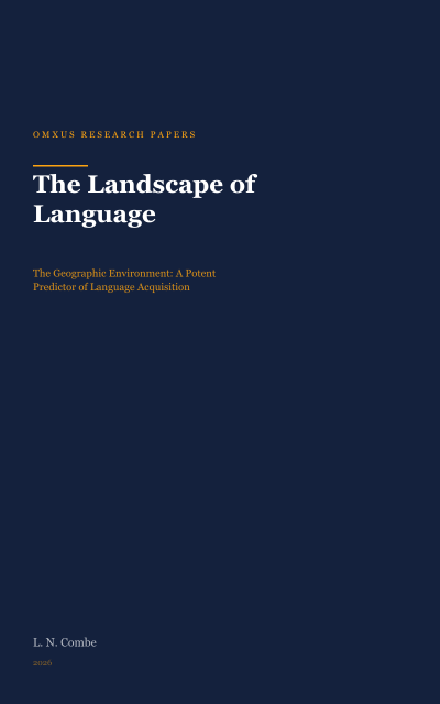 Geographic Birthplace as a Predictor of Primary Language: A Cross-National Obser...