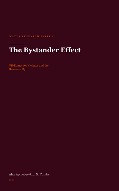 Off-Ramps from Violence: The Bystander Effect, Early Intervention, and the Archi...