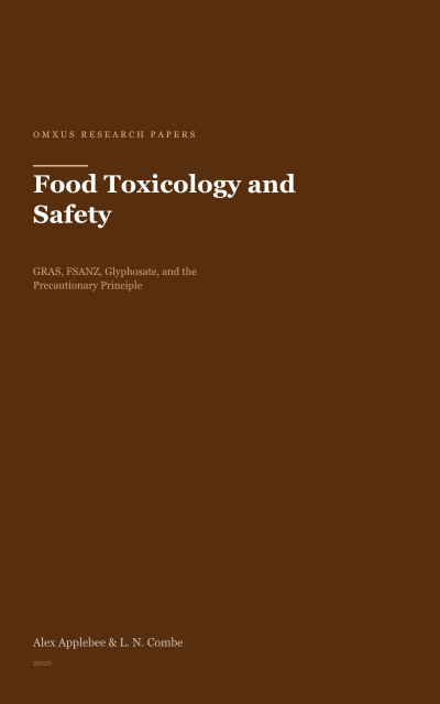 The Inverted Burden: Food Toxicology, Regulatory Capture, and the Case for Preca...